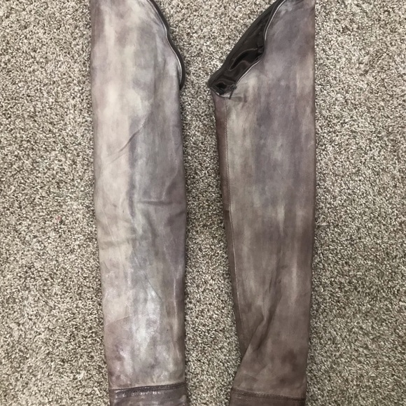 Muubaa Distressed Cropped Leather Jacket with Removable Sleeves - Picture 7 of 8